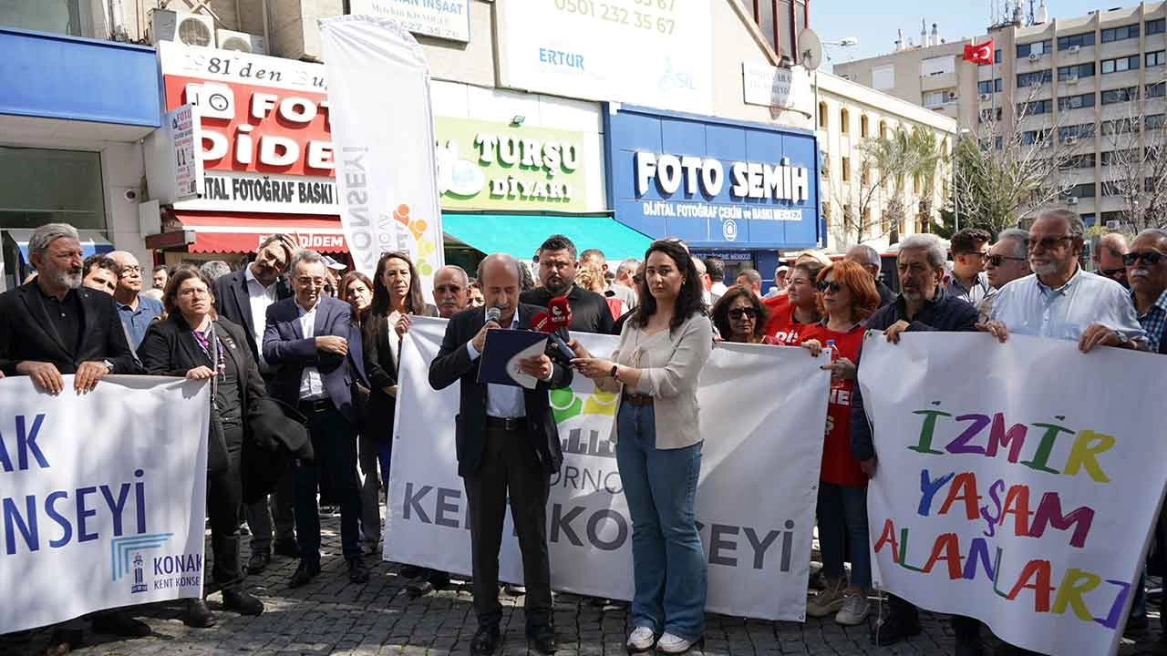 Bornova’da Erzene’de planlarına protesto