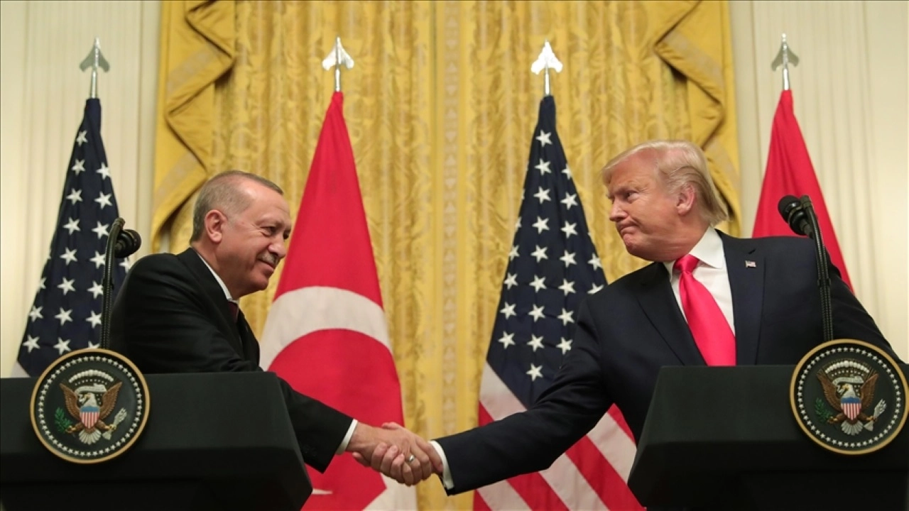 Cumhurbaşkanı Erdoğan, ABD Başkanı Trump ile görüştü