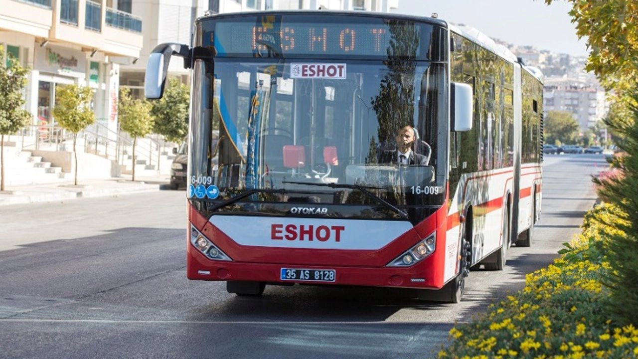 Fen İşleri çalışması nedeniyle ESHOT yolunu değiştirdi