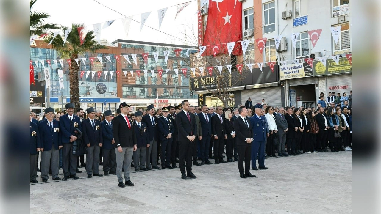 Çiğli 18 Mart kahramanlarını unutmadı