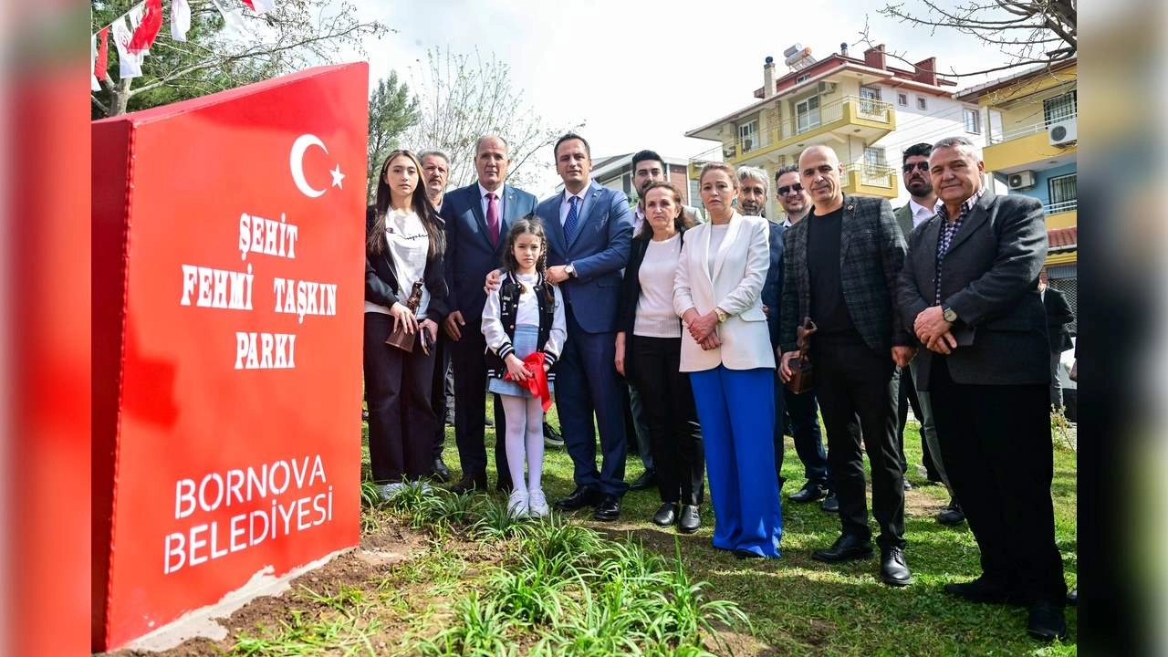 Şehit Üsteğmen Fehmi Taşkın’ın adı Bornova’da yaşatılacak