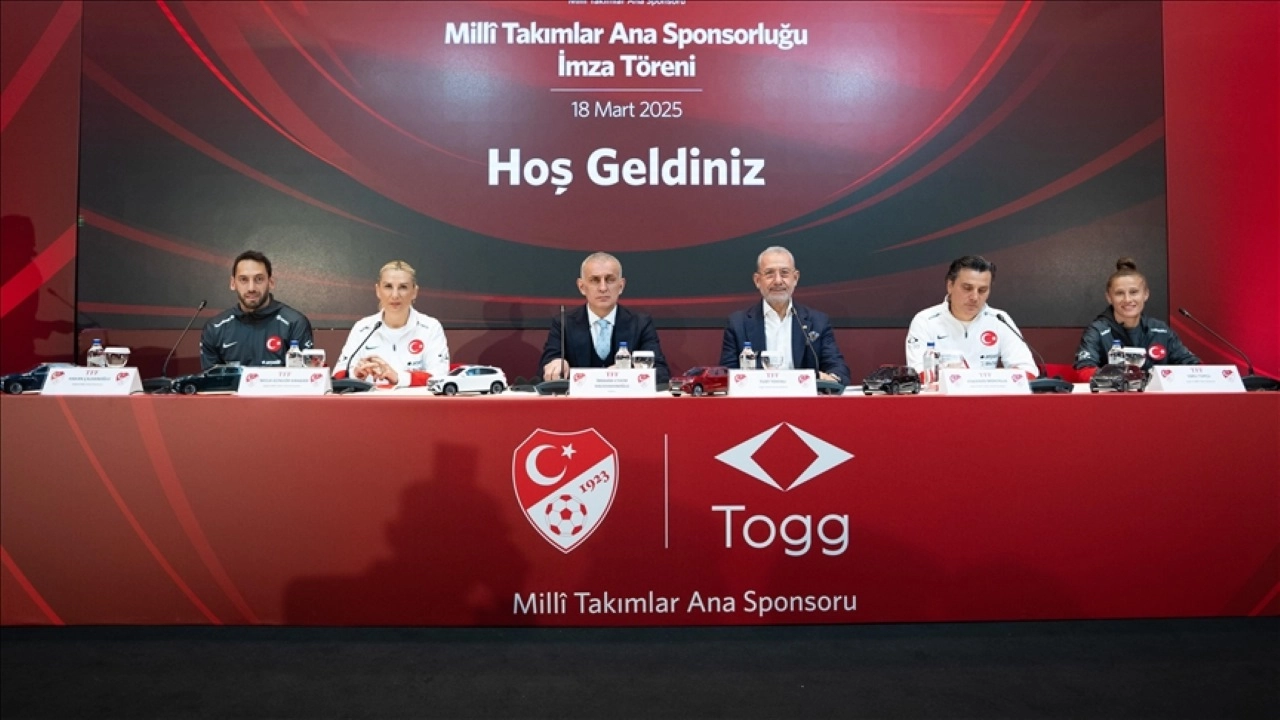 TFF ile TOGG sponsorluk anlaşması: Milli takımlar ana sponsoru TOGG oldu