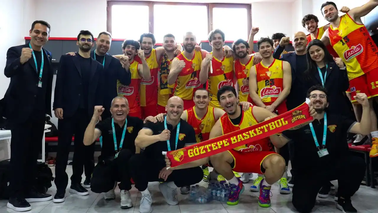 Göztepe basketbolda galip 