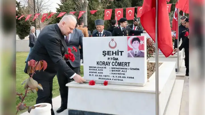 Menemen Çanakkale Şehitleri'ni unutmadı haberinin görseli