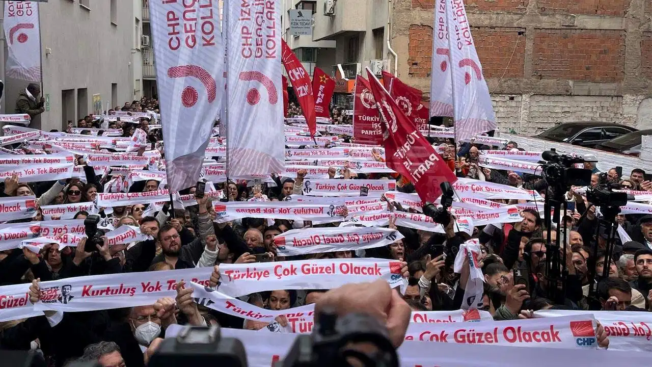 CHP İzmir İmamoğlu’na destek vermek için bugün de alanlarda olacak