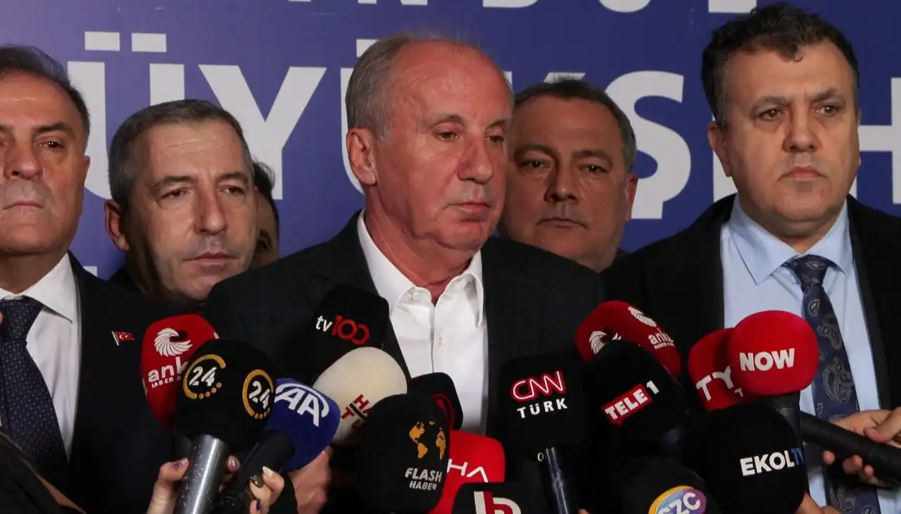 Muharrem İnce’den Saraçhane’de İmamoğlu’na destek açıklaması