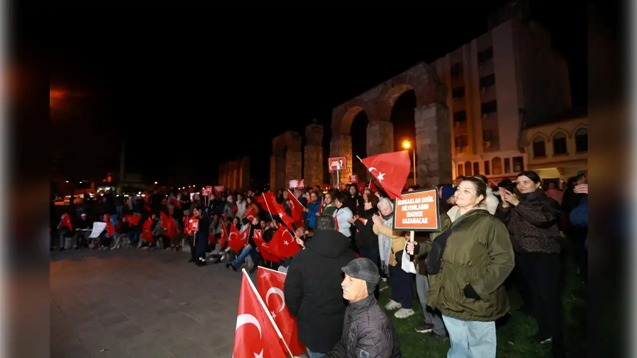 Efes Selçuk Ekrem İmamoğlu için yürüdü