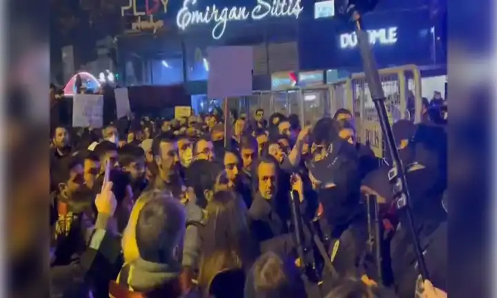 Çağlayan adliyesinde gerginlik haberinin görseli