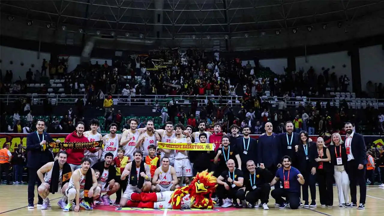 Göztepe basketbolda 6'lı finale kaldı 