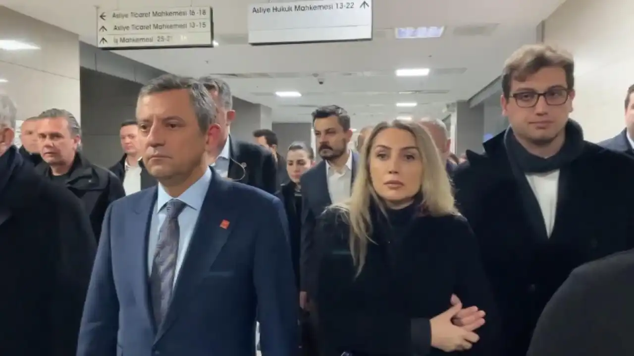 Özel, Yavaş ve Dilek İmamoğlu tekrar adliyeye geldi