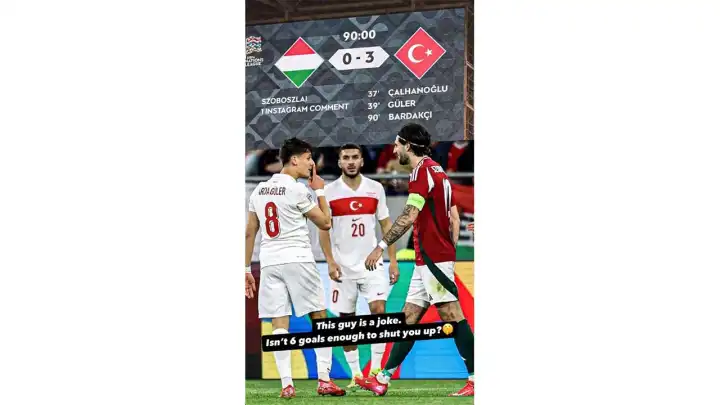 Arda Güler'den Dominik Szoboszlai'ye: Seni susturmak için 6 gol yeterli değil mi?