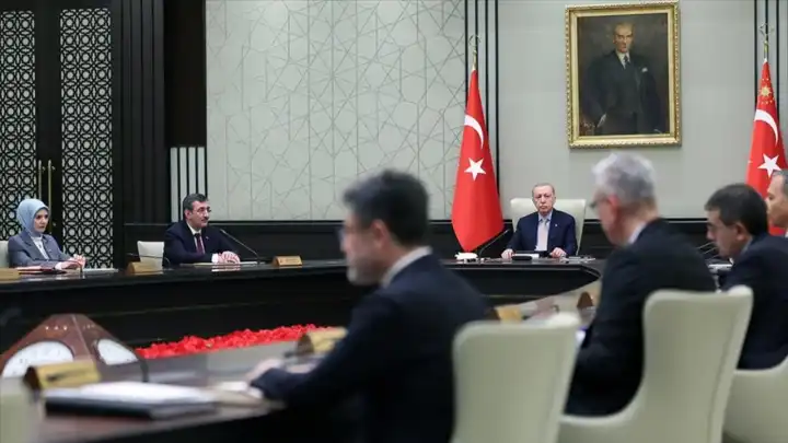 Cumhurbaşkanlığı Kabine Toplantısı sona erdi haberinin görseli