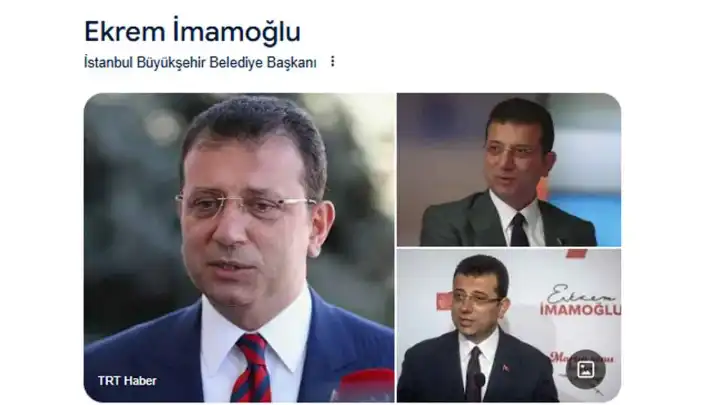 Google İmamoğlu'nun unvanını geri verdi haberinin görseli