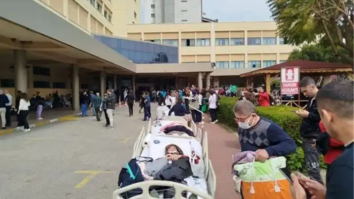 Akdeniz Üniversitesi Hastanesi'nde yangın! haberinin görseli
