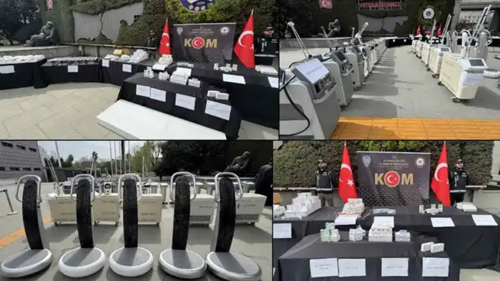 İstanbul'da 6 bin 123 ilaç ve 194 tıbbi cihaz ele geçirildi haberinin görseli