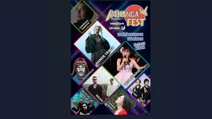 Atölyeler, film gösterimleri ve daha nicesi… AniManga Fest sizlerle 