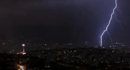 Ankara'da gök delindi