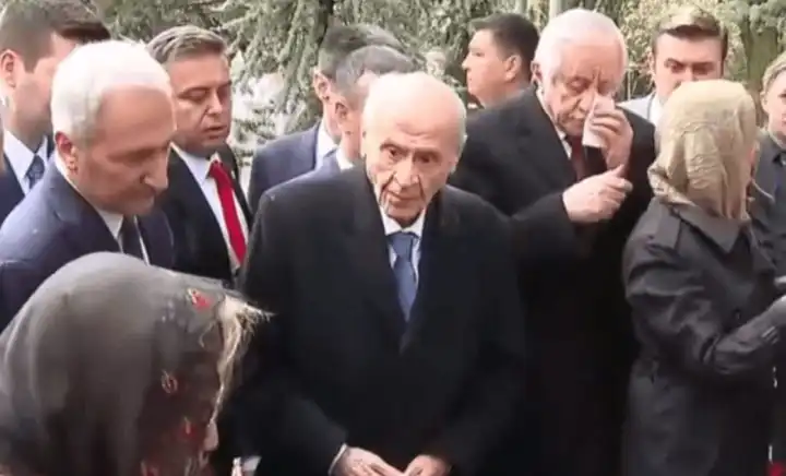 Devlet Bahçeli 2 ay sonra ilk kez görüntülendi 