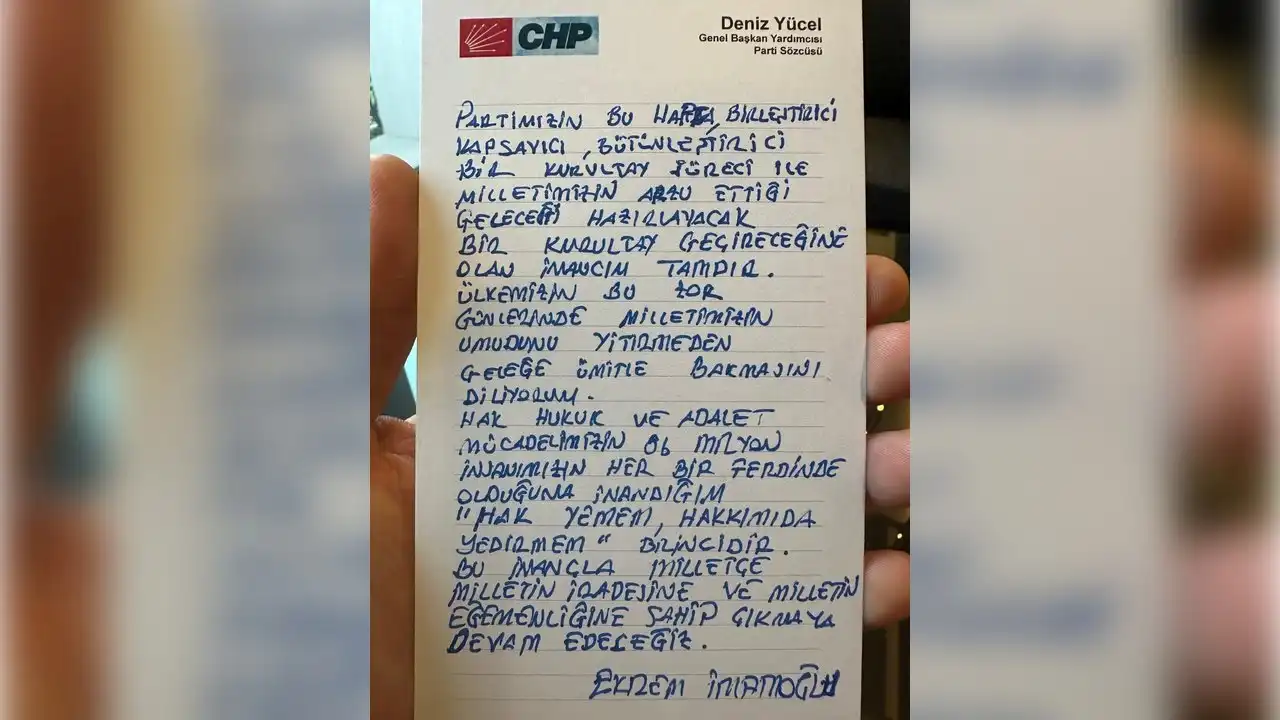 Ekrem İmamoğlu'ndan mesaj var: Umudunuzu yitirmeyin! haberinin görseli