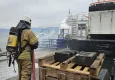 İZDENİZ personelinden yangın tatbikatı 