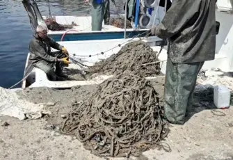 Tekirdağ’da endişelendiren görüntü: Ağları müsilajla kaplanan balıkçılar, avlanamadan geri döndü