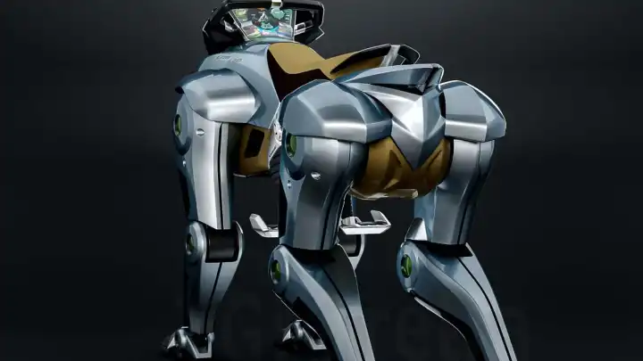 Kawasaki, robot köpek Corleo’yu tanıttı: Gelecekte ulaşıma alternatif olacak haberinin görseli