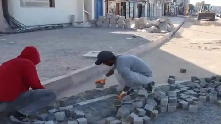 Dikili’de çalışmalar sürüyor haberinin görseli