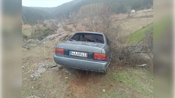 Uşak'ta korkunç kazada sürücünün kafasında mermi çekirdeği bulundu! haberinin görseli