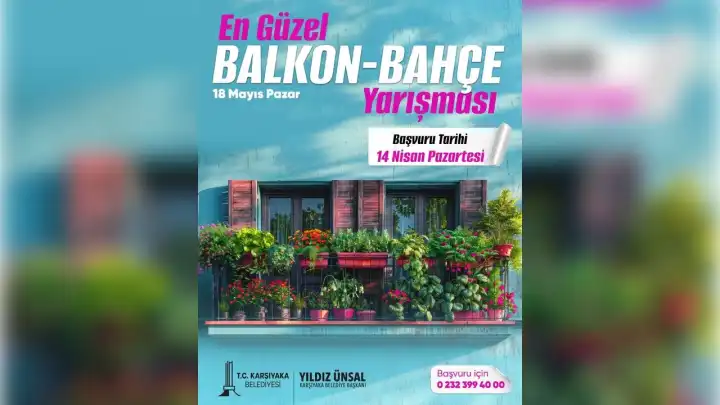 Balkonundan bahçene güzellik kat yarışmaya katıl haberinin görseli