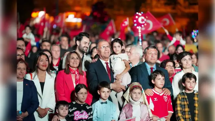 Gaziemir’de 23 Nisan şenliği başlıyor haberinin görseli