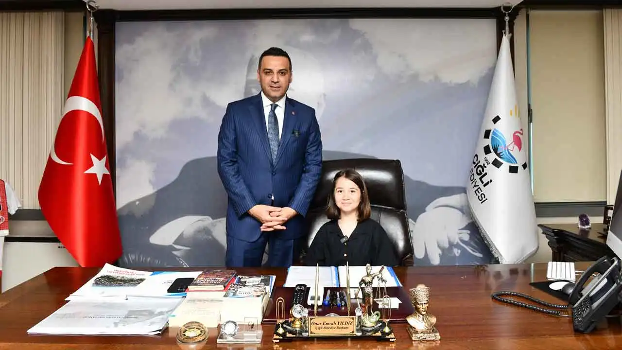 Çiğli'de Küçük Zeynep koltuğa oturdu: İlk talimatı eğitim için haberinin görseli