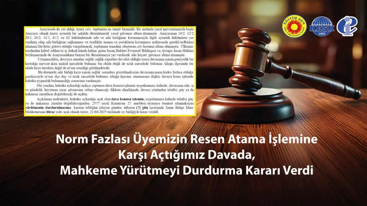 Güzelbahçe’de yaşanan Resen Atama işleminde yeni gelişme  haberinin görseli