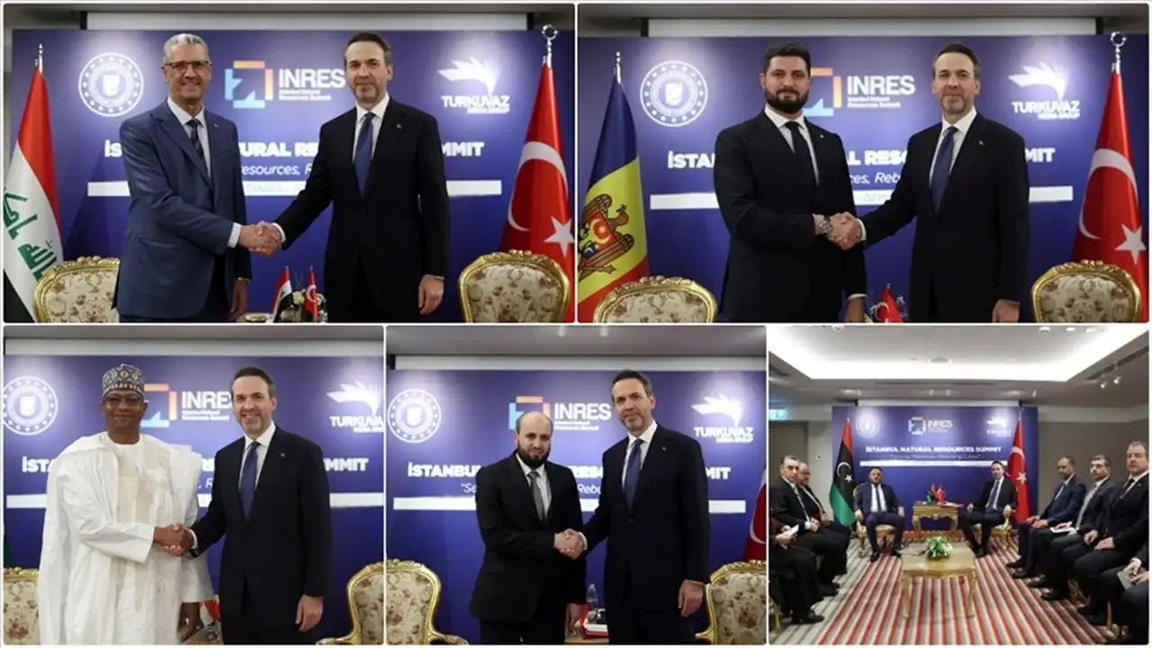 Bakan Bayraktar, Irak, Moldova, Nijer, Suriye ve Libya enerji bakanlarıyla görüştü haberinin görseli