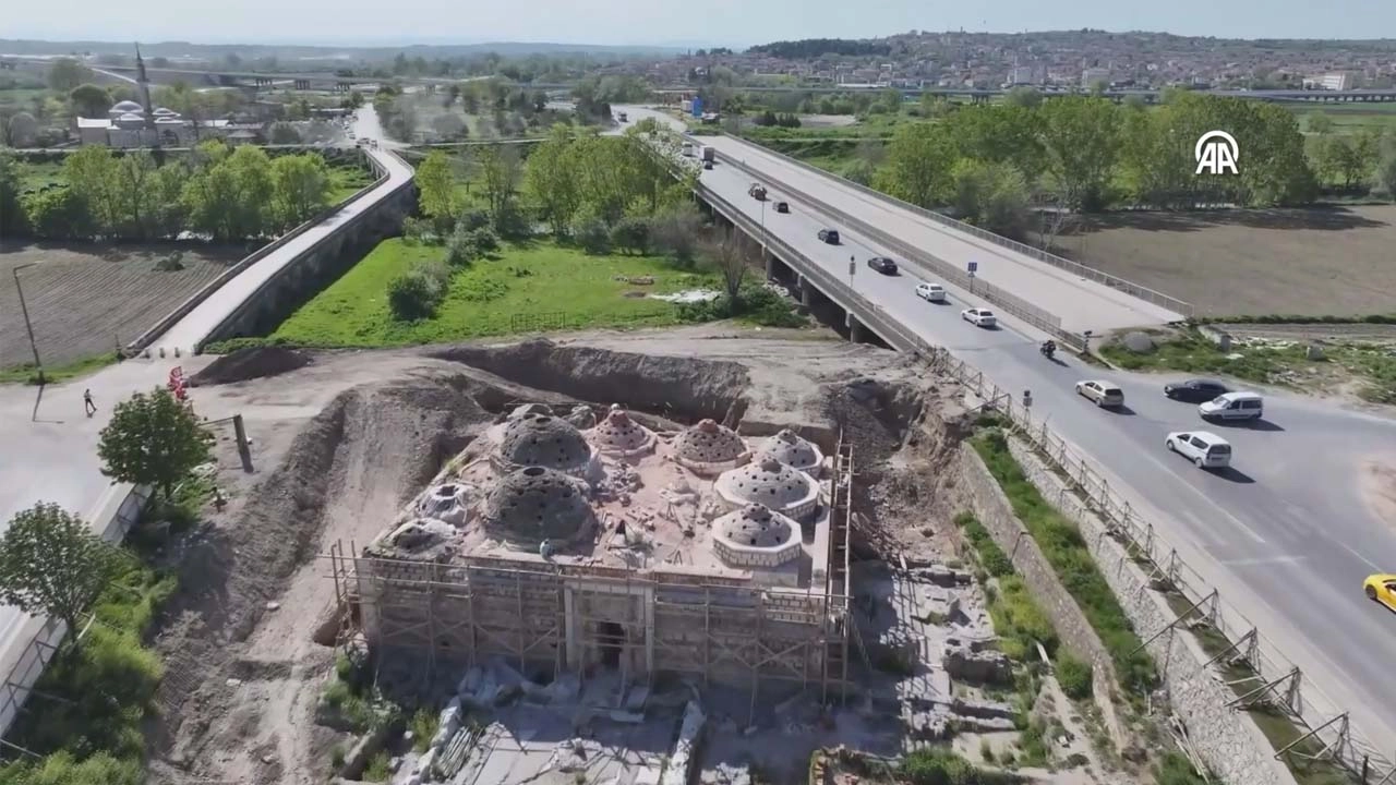 Gazi Mihal Hamamı müze olarak faaliyet gösterecek başlıklı video haberin görseli