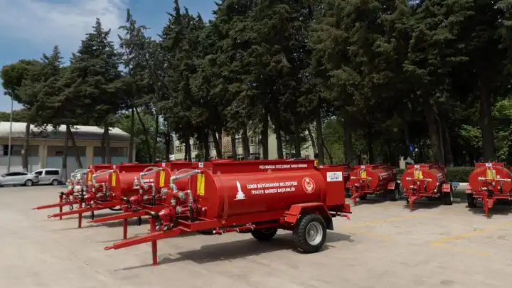 Büyükşehir’den orman köylerine 125 yeni yangın söndürme tankeri