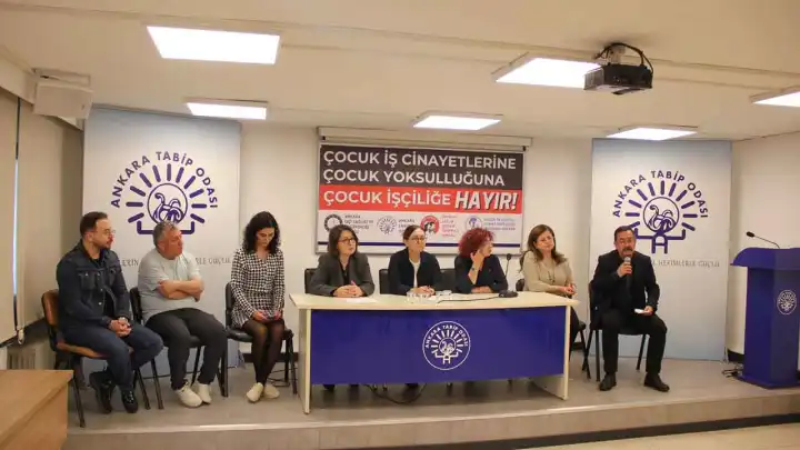 Emek - meslek örgütleri ölen çocuk işçilere dikkat çekti 