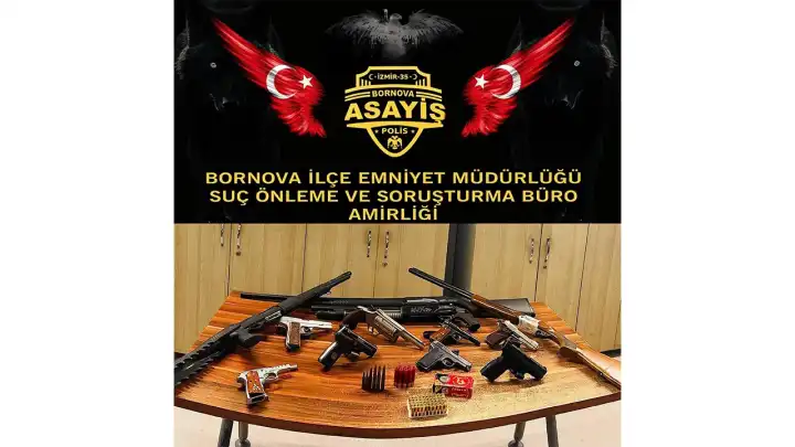 İzmir haber: Bornova’da yasa dışı silah ticaretine darbe