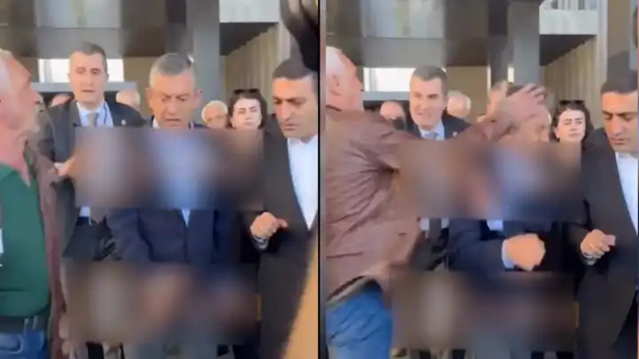 Özgür Özel'e saldırı: Saldırgan gözaltına alındı