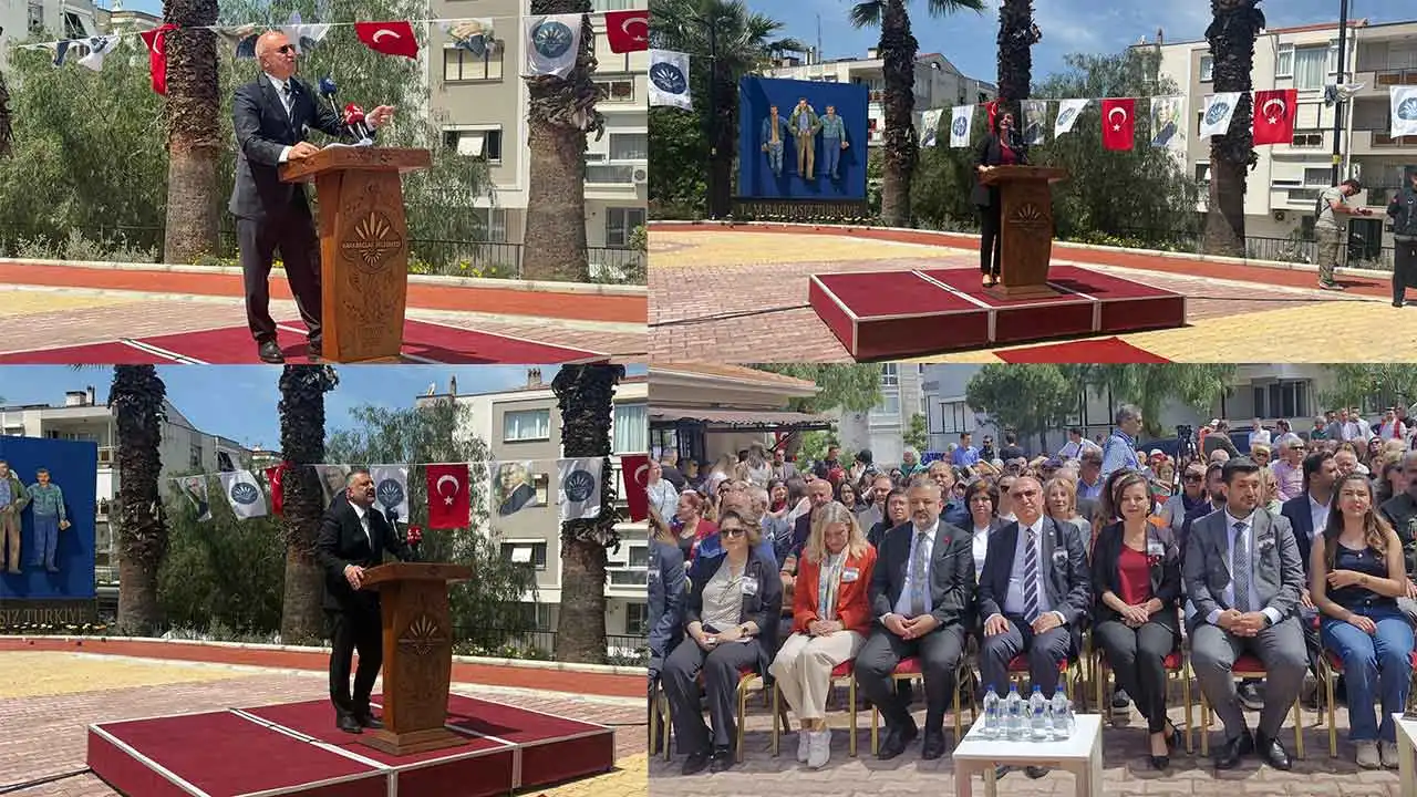 CHP’li Tanal İzmir’de park açtı: Mücadeleye devam edeceğiz mesajı verdi! haberinin görseli