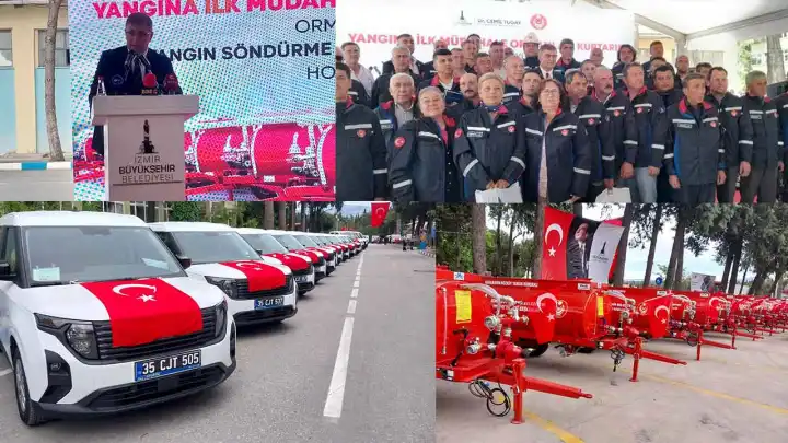 İzmir’e 134 milyon liralık yangın yatırımı: 'Bu tankerleri dağıtmayı bir görev bildik'