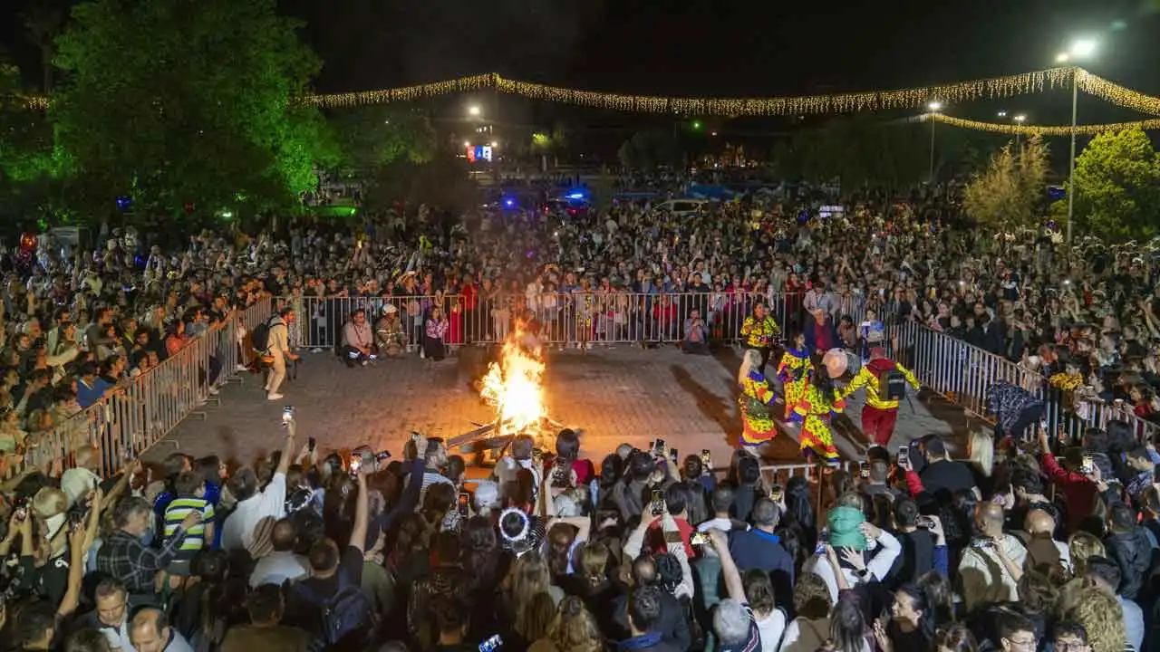 Hıdırellez coşkusu Kültürpark’tan yükseldi haberinin görseli