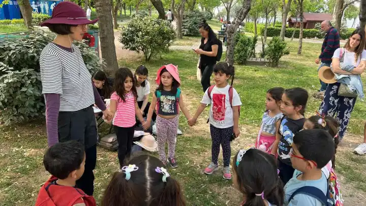 Kent Ormanı'nda Çocuklarla Ormanda Keşif ve Masal Etkinliği düzenlendi