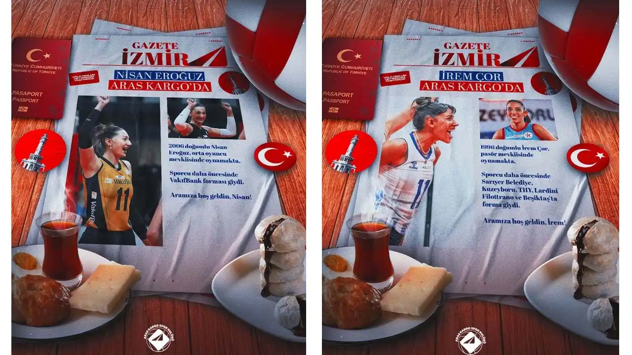 Aras Kargo, dış transferde 3 oyuncuyla el sıkıştı haberinin görseli