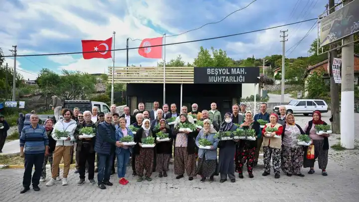 Bornova’da 400 bin yazlık fide üreticiyle buluşuyor
