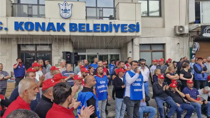 Konak’ta uzlaşı çıkmadı: Greve devam