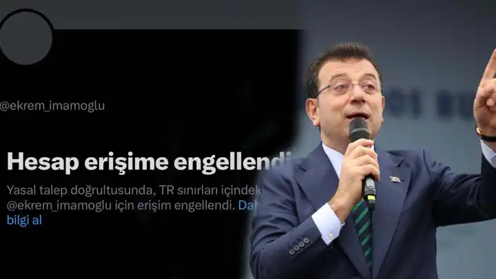 Hesap erişime engellendi: Ekrem İmamoğlu'nun X hesabı Türkiye'den erişime kapatıldı