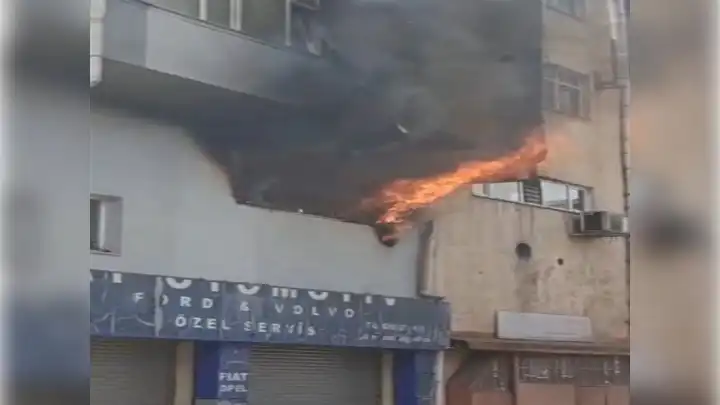 İş yerinde çıkan yangın can aldı