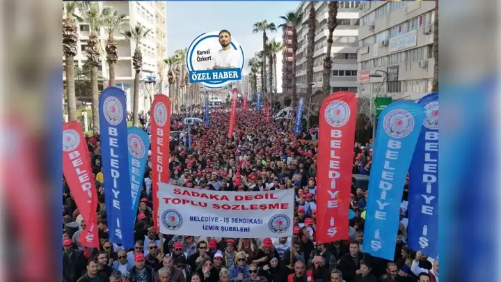 Maaş yerine grev anlaşma yerine eylem