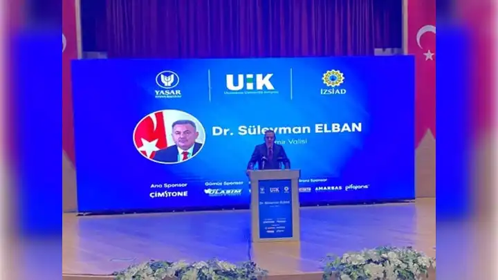 Vali Elban’dan küresel ekonomi vurgusu: Ekonomik ilişkilerimizi düzenlememiz gerek
