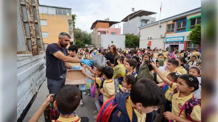 Buca’da minikler Sıfır Atık için harekete geçti